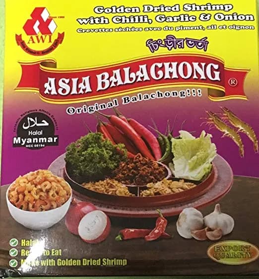 Asia Balachong Golden Dried Shrimp With Chilli Gar