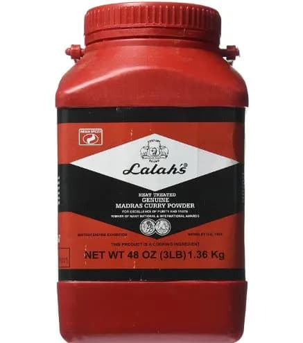 Lalah'S Madras Curry Powder 3lbs