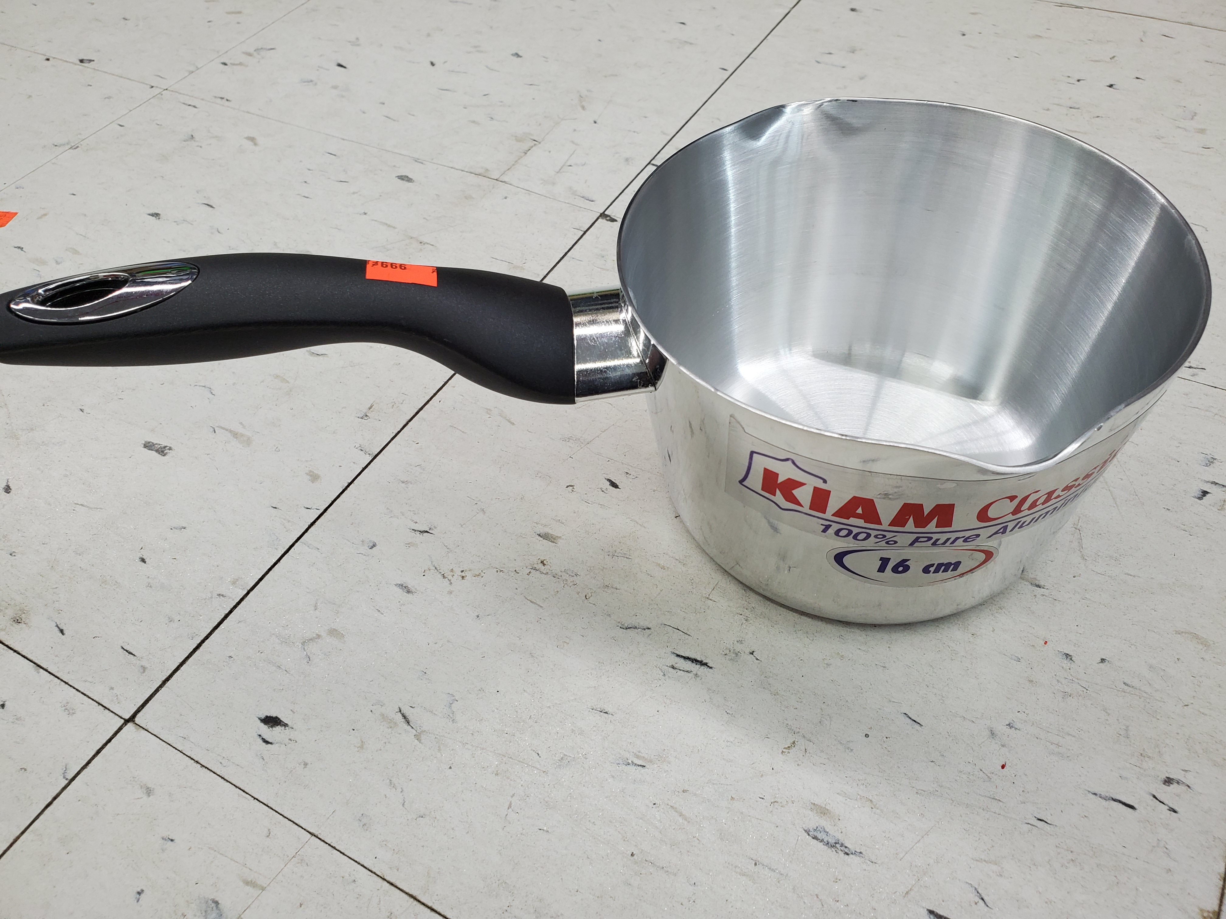 KIAM ALUMINIUM MILK PAN (16 CM)