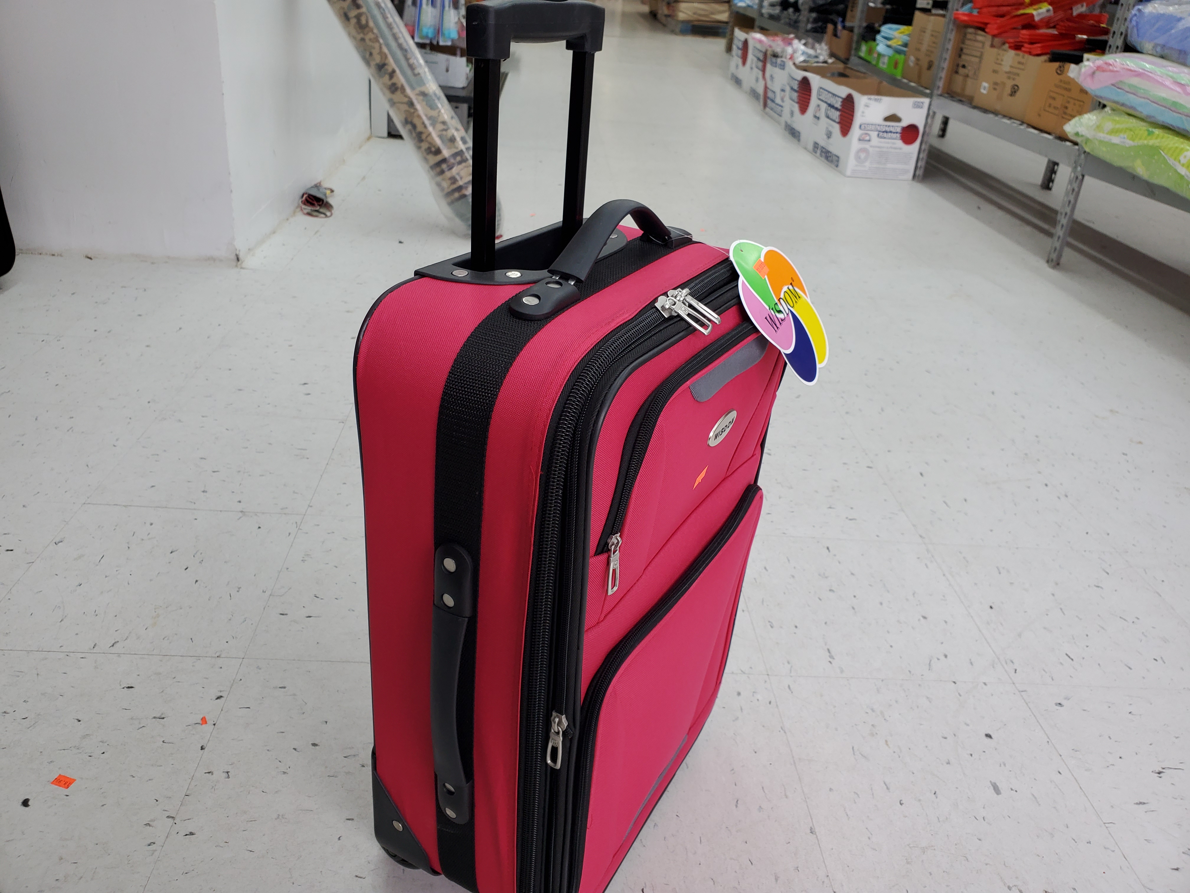 Wisdom Luggage Size 20"- RED