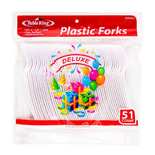 51COUNT PLASTIC FORKS