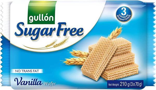 Gullon SugarFree Vanilla Wafers 210G