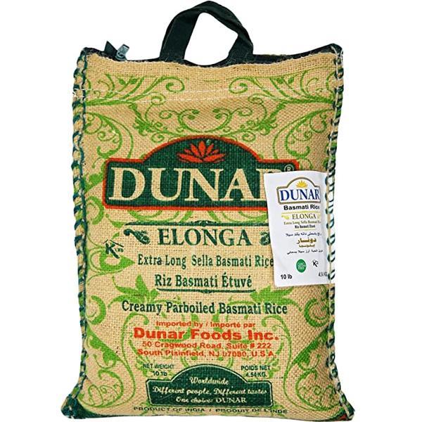 Dunar Parboiled Basmati Rice 20lb