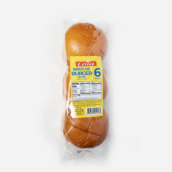 Loia Foods Burger Buns 6 Pack