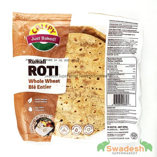 CRISPY WHOLE WHEAT ROTI