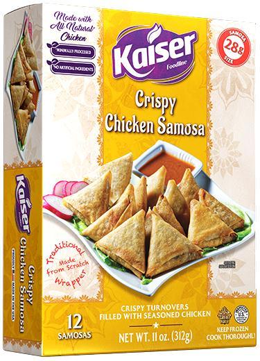 KAISER CRISPI CHICKEN SAMOSA   312g