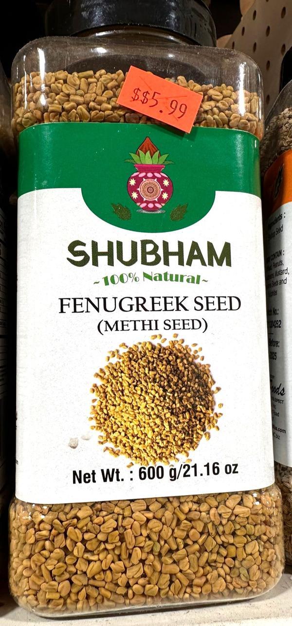 SHUBHAM FENUGREEK SEED (METHI SEEDS) 600g