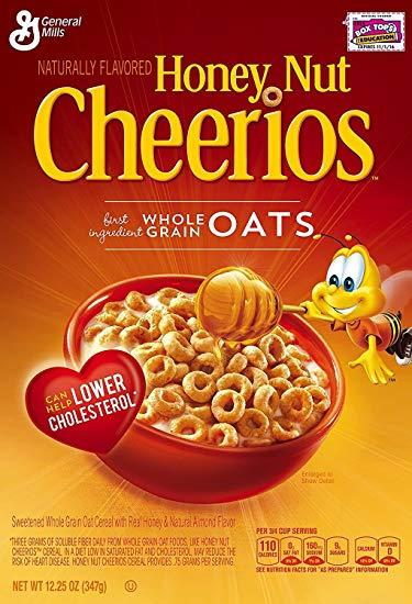 HONEY NUT CHEERIOS WHOLE GRAIN OATS 306gm