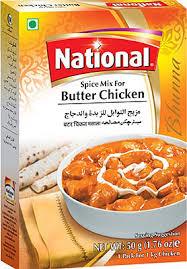 NATIONAL BUTTER CHICKEN (100 gm)