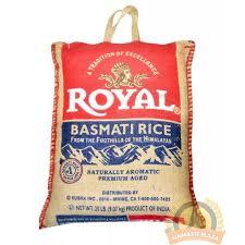 ROYAL BASMOTI RICE 20LB