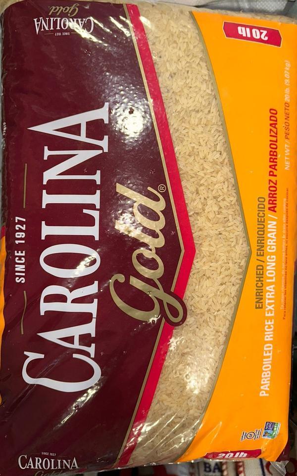 CAROLINA Gold Parboiled Rice 20lb