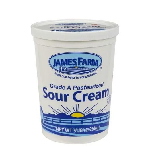 James Farm Sour Cream 5lbs