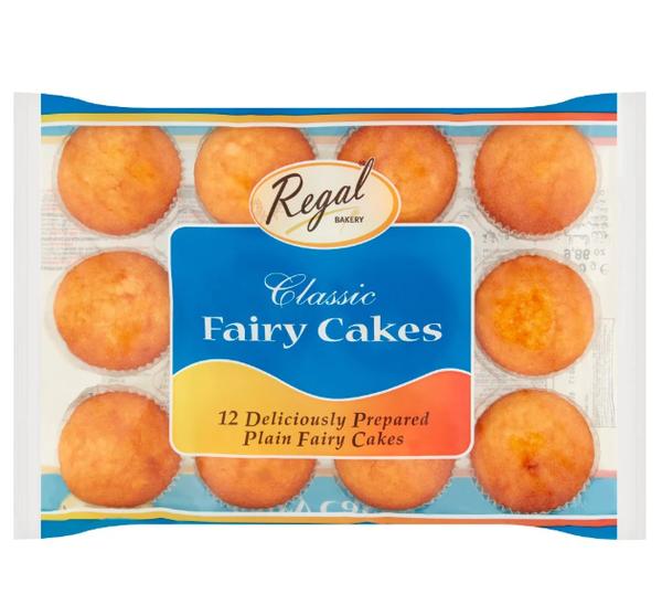 Regal Plain Fairy Cakes