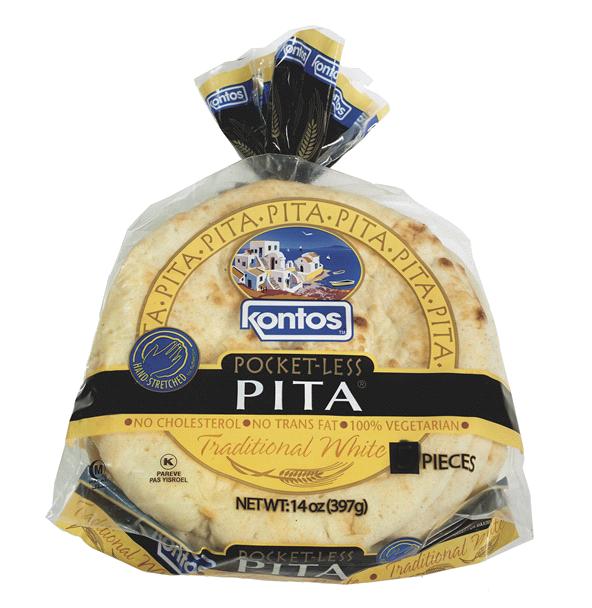 Kontos Pocket-Less Pita 10pcs