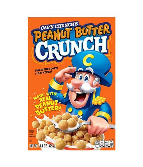 Capn Crunchs Sweetened Peanut Butter Cru 11.4 oz