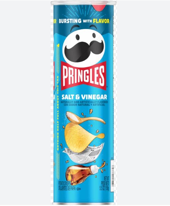 Pringles Salt & Vinegar 149g