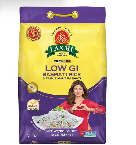 LAXMI PREMIUM LOW GL BASHMATI RICE