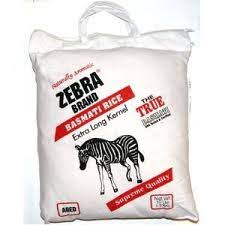 Zebra Basmati Rice 10lbs