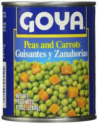 GOYA PEAS/CARROT 15oz