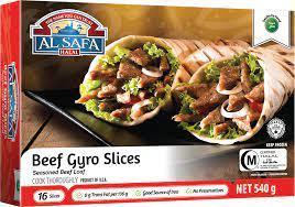 Al Safa beef gyro slices 540g