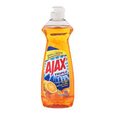 AJAX TRIPLE ACTION DISH LIQUID ORANGE 12.6 OZ