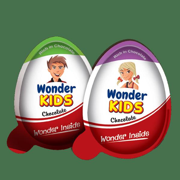 WONDER Kids Chocolate Egg Candy