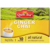 QUICK TEA GINGER TEA 10 POUCHES